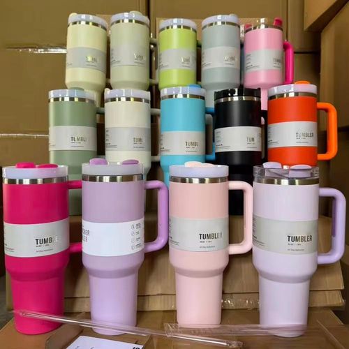 product_image_name-Generic-Stanley Stainless Steel Vacuum Insulated Travel Mug with Straw for Car Use 6-12 Hours Thermal Insulation-2