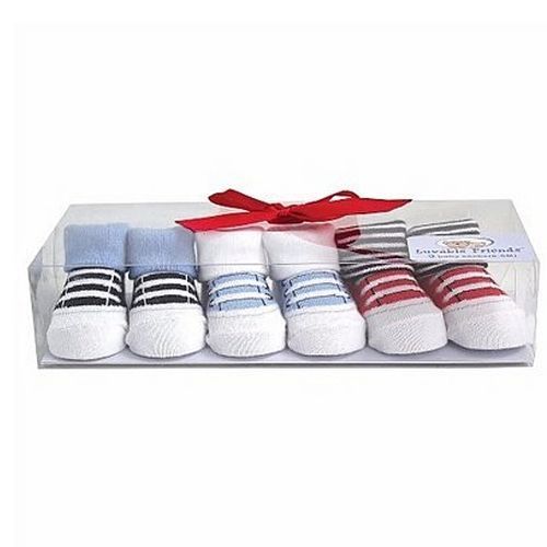 product_image_name-Luvable Friends-Baby Boy Shoe Socks-1