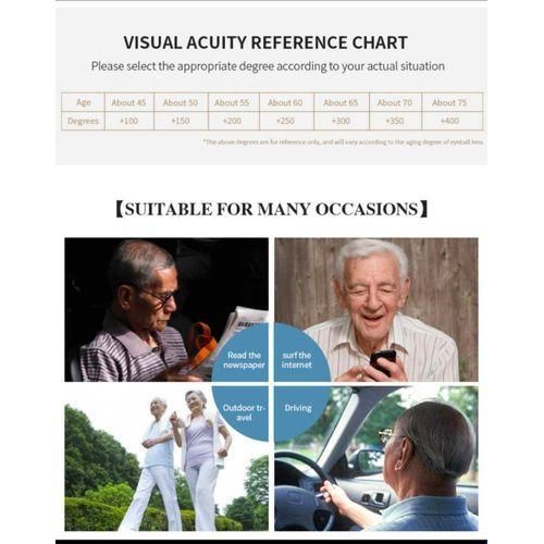 ONIBENZ Versa-Vision Adaptive Photochromic & Anti-Blue Light Unisex Computer Glasses - Round Transparent Brown - image 5