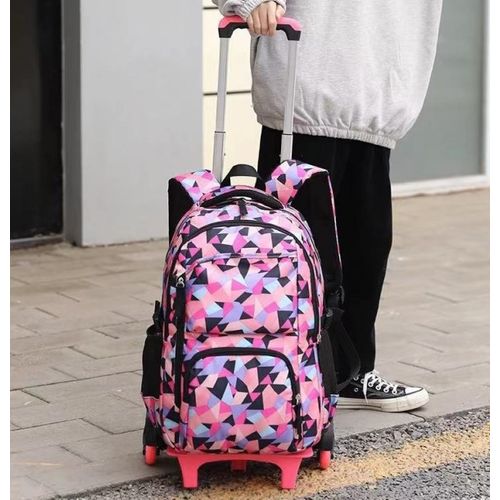 Buy Girls Trolley Backpack 3d Unicorn Kids School Bag With Wheels from  Quanzhou Disen Imp  Exp Co Ltd China  Tradewheelcom