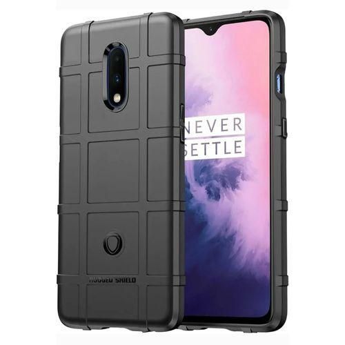Generic Rugged Shield Back Case For 1+7 / 1+6t (OnePlus 7/ OnePlus 6t)