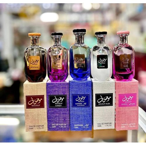 product_image_name-Generic-MOUSUF Wardi 50ml & Mousuf Candy 50ml & Mousuf musk 50ml 5pcs combo-1