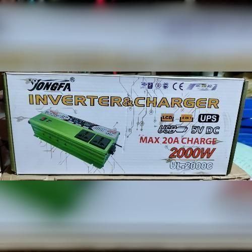 Generic 2000w inverter with Digital Dispaly With 20A Inbuilt Charger 12V