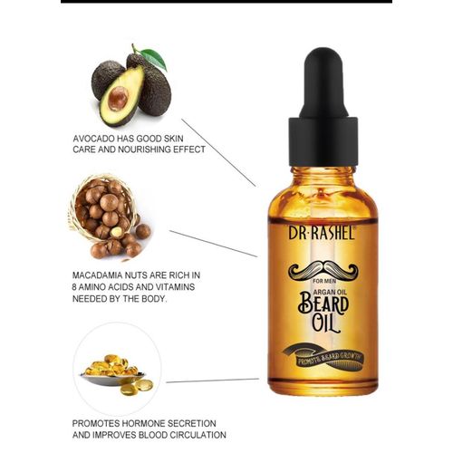product_image_name-Generic-Dr Rashel Argan Oil Vitamin E Hair Growth Men Beard Oil-8