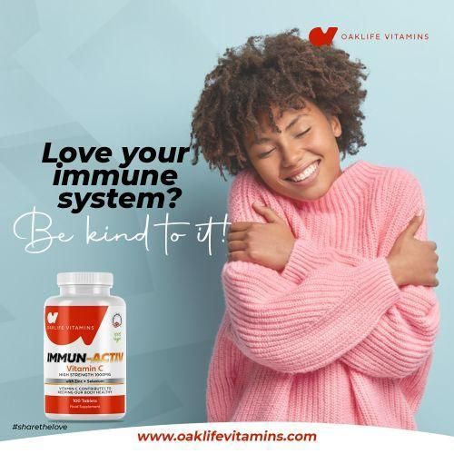 product_image_name-Oaklife Vitamins-IMMUN-ACTIV vitamin c selenium zinc100 tablets-4