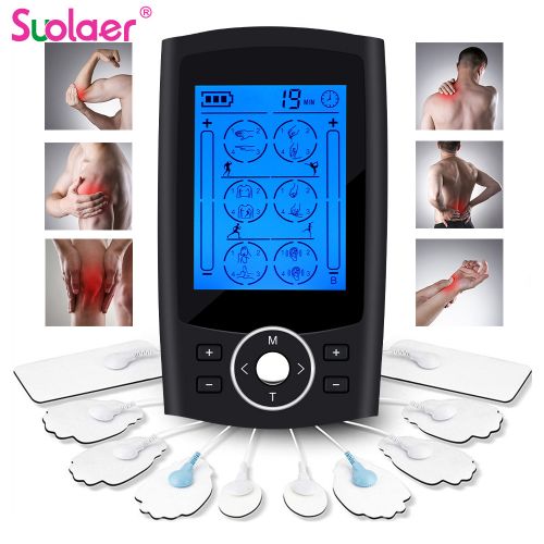 Dropship Electric Muscle Stimulator Dual Channels Pulse Massager