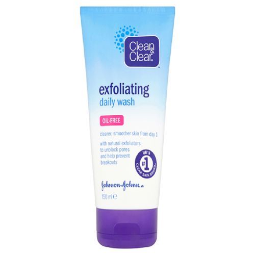product_image_name-Clean & Clear-Exfoliating Daily Wash- Oil-Free (150ml)-1
