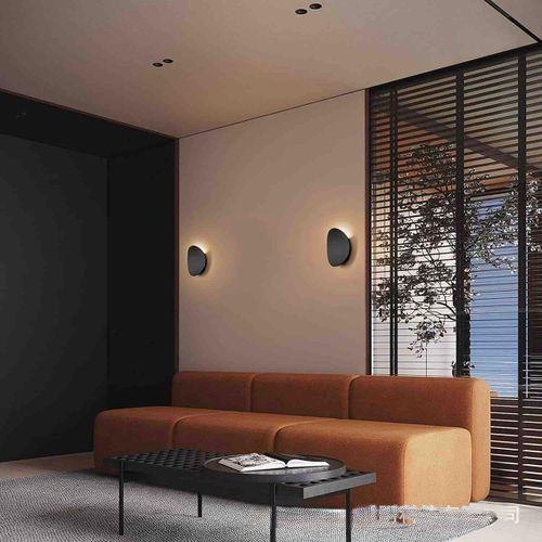 product_image_name-Light-LED OUTDOOR  INDOOR  LIGHTS Wall LIGHT- Wall Bracket BULB Living Room Glow LAMP HOTEL Decoration WATERPROOF LED BLACK -4