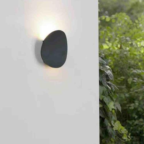 product_image_name-Light-LED OUTDOOR  INDOOR  LIGHTS Wall LIGHT- Wall Bracket BULB Living Room Glow LAMP HOTEL Decoration WATERPROOF LED BLACK -7