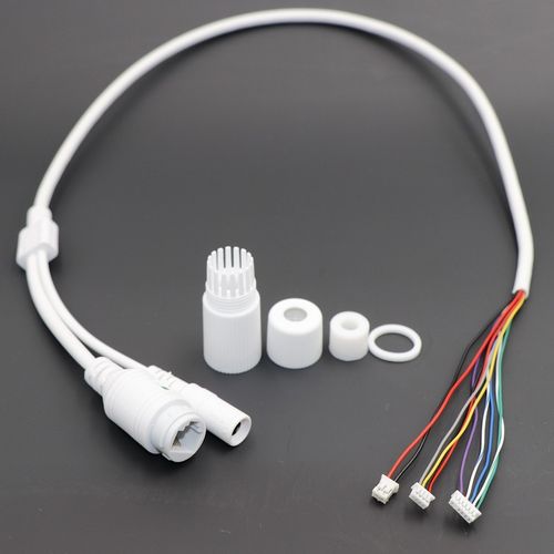 POE LAN IP cable for CCTV IP camera board module + weatherproof