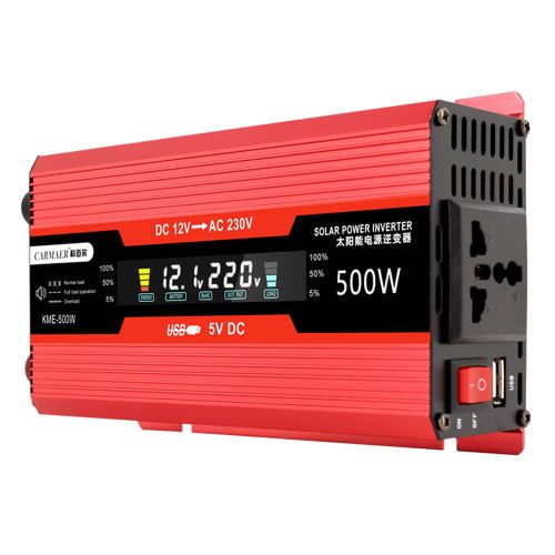 Power Inverter - Conversor 12V DC a 220V AC 500W