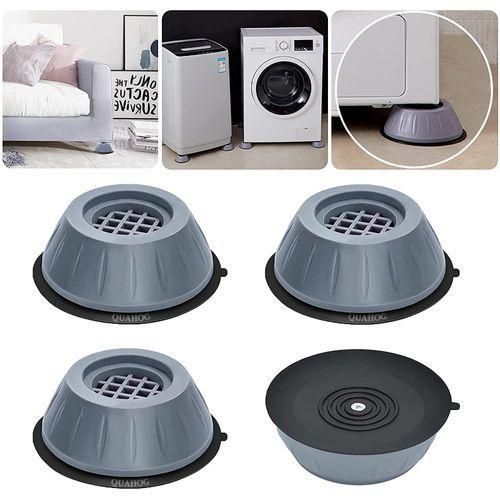 Dwellac 4PCS WASHING MACHINE ANTI SLIP VIBRATION PADS SHOCK ABSORBERS