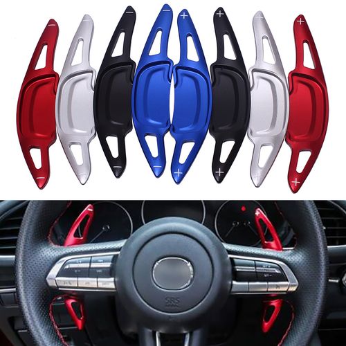 Generic (Blue)For Mazda Mazda3 Axela CX30 CX-30 2020 2021 Aluminum Car  Shift Paddles Steering Wheel Paddles