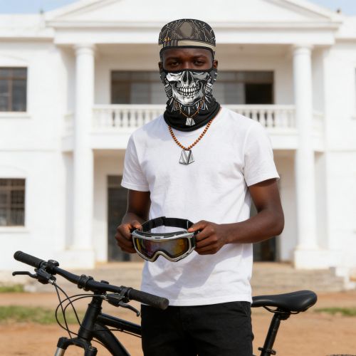 product_image_name-Generic-Cycling Full Face Mask Skull Sunshade Cover Cap Sunscreen Breathable-7