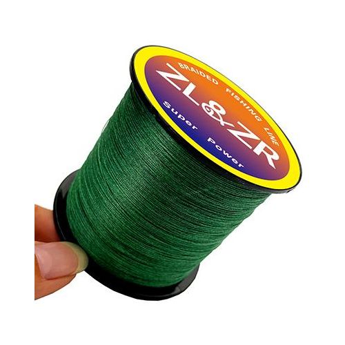 Generic Zlzr 4 Strands Pe Fishing Line Braided Super Strong 10lb-85lb For  Lake And Sea 100m 100% Multifilament Woven Wire