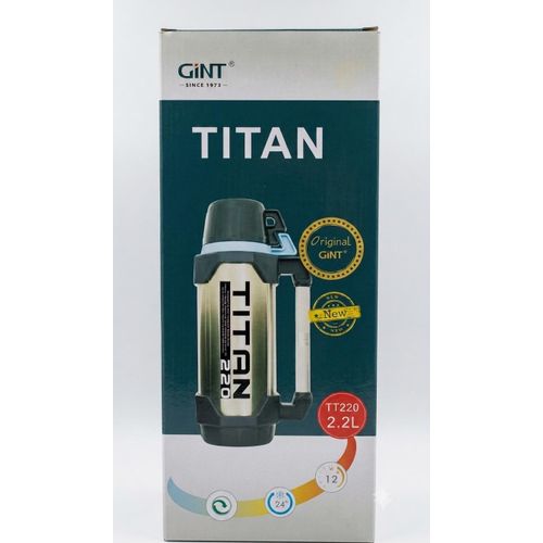 Gint TITAN 2.2-LITER INSULATED VACUUM FLASK LONG LASTING TEMPERATURE RETENTION
