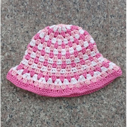 product_image_name-Fashion-Pink Blush Crochet Bucket Hat-1