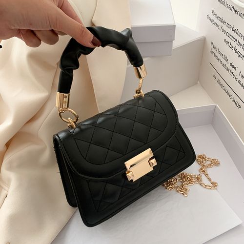 Fashion Ladies Handbag For Women Purse Crossbody Bag Satchel - BLACK