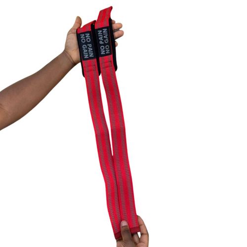 Fashion A Pair of Hand Wrap Hand Lifting Wrap -Red - image 2