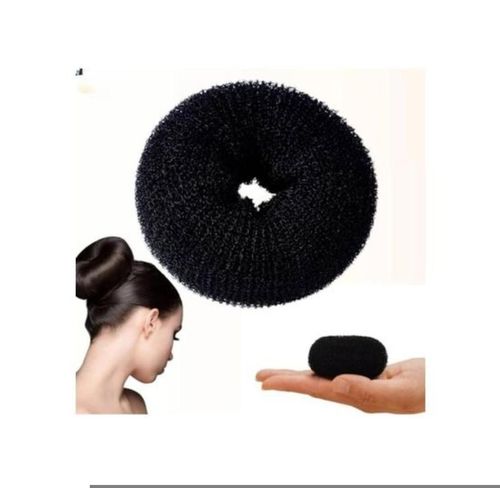 Generic Donut Hair Bun Maker/Packer - Black