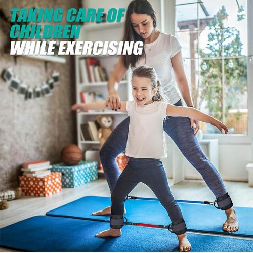 product_image_name-Flushrenic-Ankle resistance bands, adjustable for both ladies and gentlemen, designed for gluteal enhancement, body sculpting and leg fitness equipment.-6