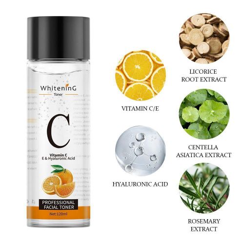 product_image_name-Generic-FRESH FACE Vitamin C Face TONER Hyaluronic Acid Vitamin 20 E Anti-Ageing Anti-Wrinkle Toner Hyaluronic Acid Moisturizer Refines Pores Control Oil Repair Skin Face toner, Facial toner, Skin Hydrating Pore tightening oily skin dry skin,acne, glowing skin-4