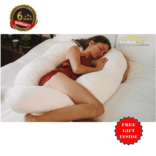 Generic EverBeaming Pregnancy Relaxation and Maternity Pillow _ White - image 2