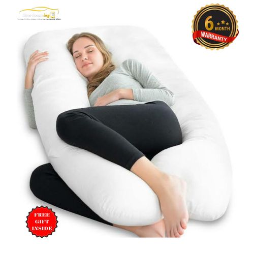 Generic EverBeaming Pregnancy Relaxation and Maternity Pillow _ White - image 3