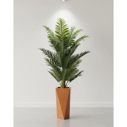 Generic Premium Artificial Cycas Palm Tree with Geometric Tapered Pot