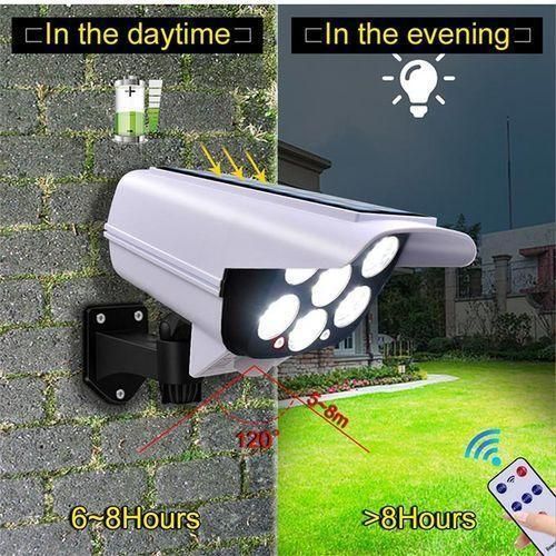 Generic 77 LED Security Solar Light Motion Sensor Camera Outdoor
