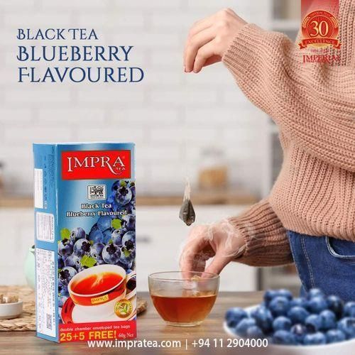 IMPRA TEA Black Tea With Blueberry - 20 Tea Bags