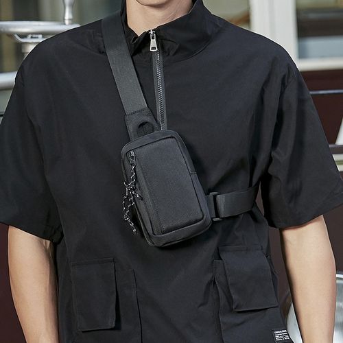 Generic Men Chest Bag Mens Shoulder Body Bag Oxford Fashion Man
