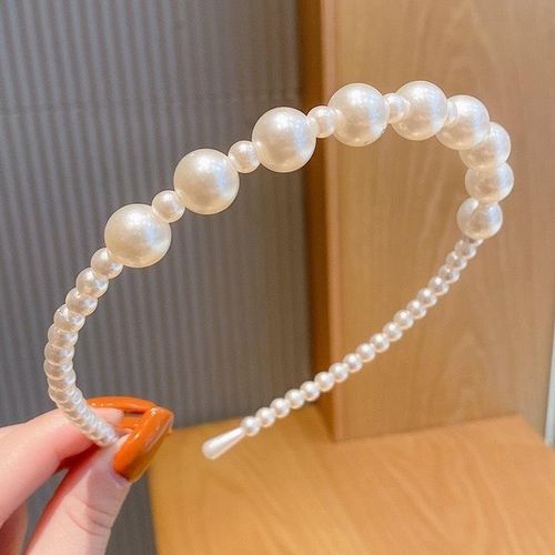 Fashion 5-Piece Women's Pearl Headband Set - image 4