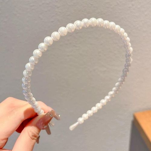 Fashion 5-Piece Women's Pearl Headband Set - image 5