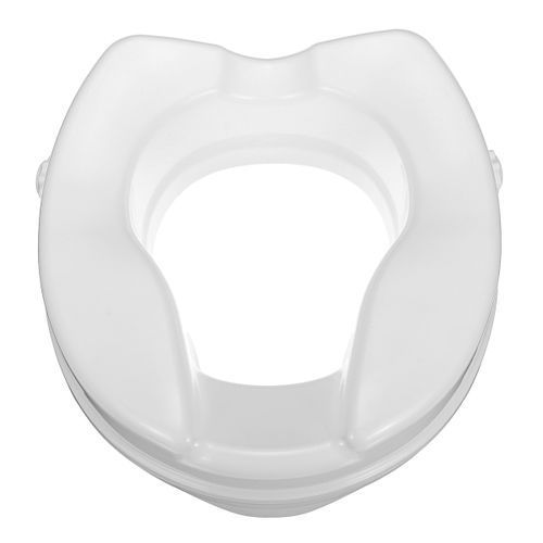 Generic 6cm Height Toilet L Seat Riser Raised Elevated Safety Chair