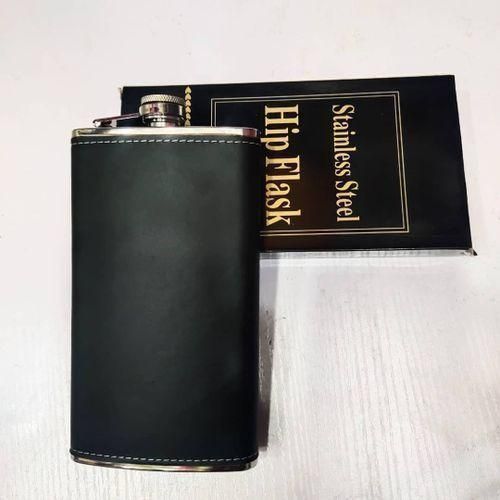 product_image_name-Generic-Stainless Steel Pocket Hip Flask Alcohol Whiskey Liquor-1
