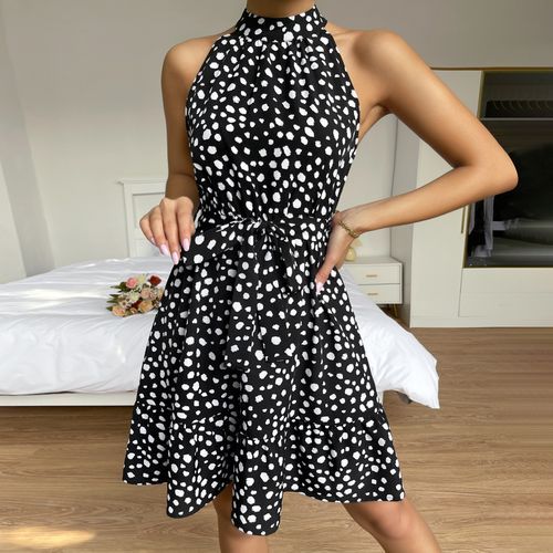 Turtleneck floral dress sales