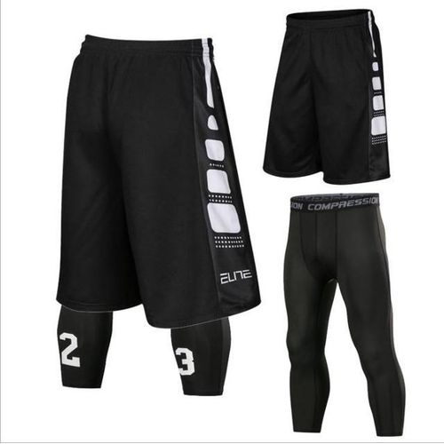 Generic Basketball Shorts Tights Sets Sport Gym QUICK-DRY Workout