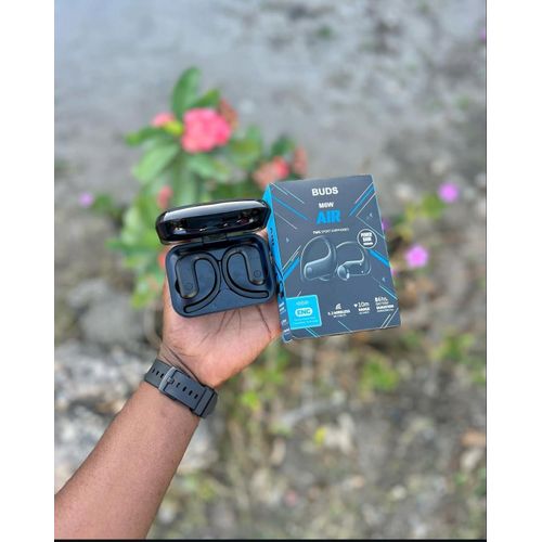 product_image_name-Generic-BUDS M6W AIR TWS Sport Earphones – True Wireless Bluetooth 5.0 Headphones with Mic, 2200mAh Charging Case Power Bank, Deep Bass, Touch Control, Noise Reduction, Long Battery Life-3