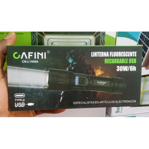 Generic Cafini CN-L1509A 30-watt rechargeable tactical flashlight
