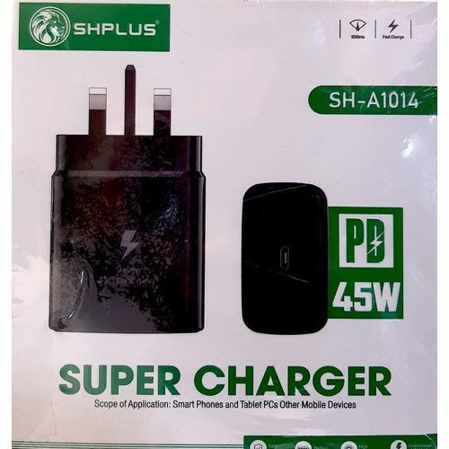product_image_name-SHPLUS-45W Type C To Type C Super Fast Charging Wall Charger For Samsung Huawei Xiaomi Sony-1