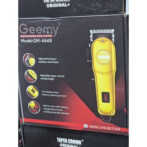 Geemy Professional Hair Clipper (Model: GM-6668)