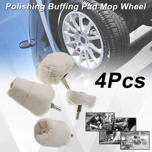 Car Motorcycle Polisher Polishing Buffing Pad Mop Wheel Kit Set for Drill  Rotary