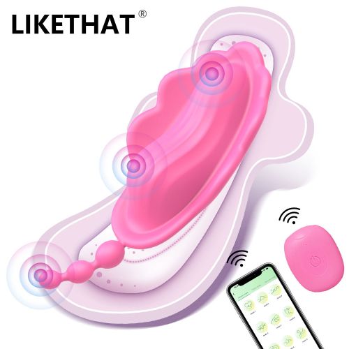 Bluetooths Wireless APP Remote Control Wearable Vibrating Sex Toys