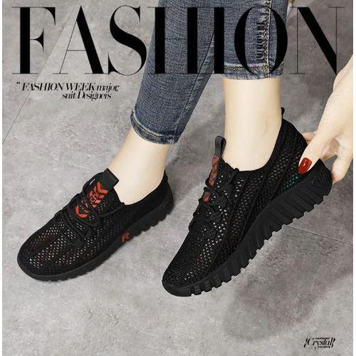 product_image_name-Ladies Everything-Women's Fashion Outdoor Sport Casual Shoes - Simple Sneakers - Easy Wear Heeled Canvas-5