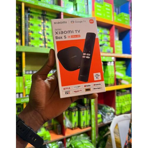 product_image_name-XIAOMI-MI TV Box S 3rd Gen - 4K Ultra 32GB Android Google Assistant Chromecast Black-1
