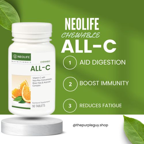 product_image_name-Neo-NEOLIFE GLND Chewable All-C Vitamin C - 90 Tablets-1