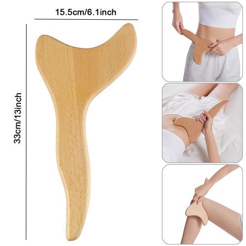Generic Wooden Massage Roller Lymphatic Drainage Massager Gua Sha Cup Wood Therapy Massage Tools For B GRA Jumia Nigeria