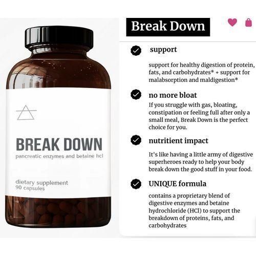 product_image_name-A Gutsy Girl-Pancreatic Enzyme And Betaine HCl 90 Capsules-1