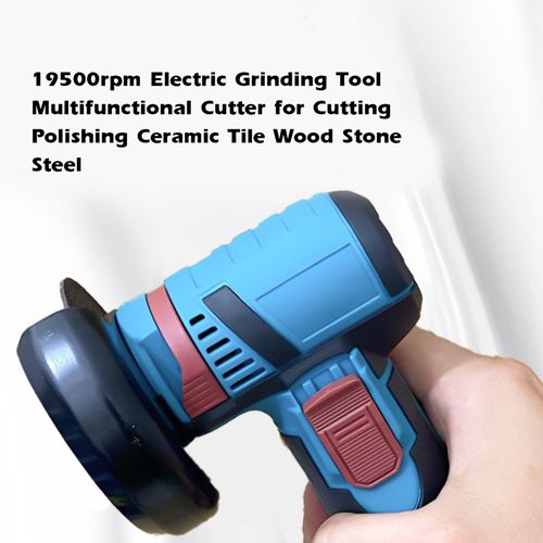 19500Rpm Electric Grinding Tool Multifunctional Mini Grinder Handheld  Cutter For Cutting Polishing Ceramic Tile Wood Stone Steel 